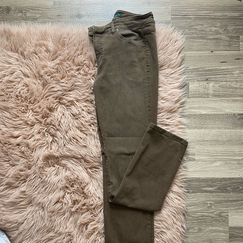 Dark brown straight leg Ralph Lauren jeans
